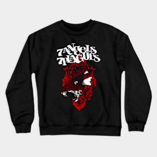 post-hardcore 7 Angels 7 Plagues Crewneck Sweatshirt